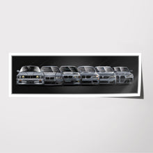 Load image into Gallery viewer, BMW 3 Series M3 Generations Bimmer E30 E36 E46 E90 E92 E93 F80 F82 F83 G80 G82 #809
