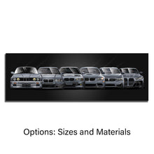 Load image into Gallery viewer, BMW 3 Series M3 Generations Bimmer E30 E36 E46 E90 E92 E93 F80 F82 F83 G80 G82 #809
