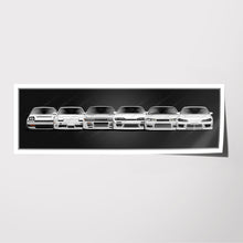 Load image into Gallery viewer, Nissan Silvia Generations S12 S13 S14 S15 240sx 180sx Zenki Kouki #818
