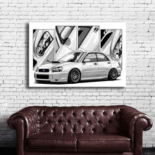 Load image into Gallery viewer, #255 Subaru WRX Blob Eye Sedan

