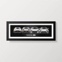 Load image into Gallery viewer, #840 Toyota GT86 GR86 AE86 Trueno Corolla Generations
