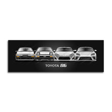 Load image into Gallery viewer, #840 Toyota GT86 GR86 AE86 Trueno Corolla Generations
