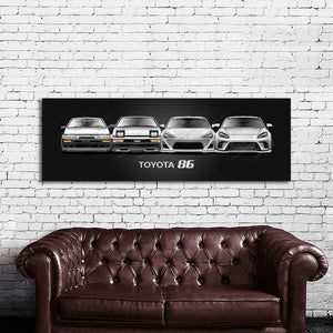 #840 Toyota GT86 GR86 AE86 Trueno Corolla Generations