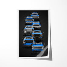 Load image into Gallery viewer, Ford F250 F350 Super Duty Generations #843-#850

