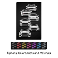 Load image into Gallery viewer, Ford Focus Generations RS ST #851-#858
