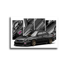 Load image into Gallery viewer, #075 SUBARU Impreza WRX 2nd Gen
