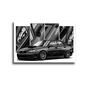 #256 Subaru WRX Blob Eye Sedan