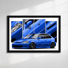 Load image into Gallery viewer, Honda Civic 6th Gen Hatchback Preface #454 - #462
