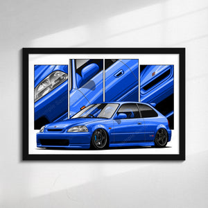 Honda Civic 6th Gen Hatchback Preface #454 - #462