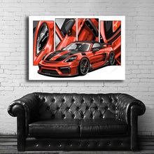 Load image into Gallery viewer, #107 Porsche 911 718
