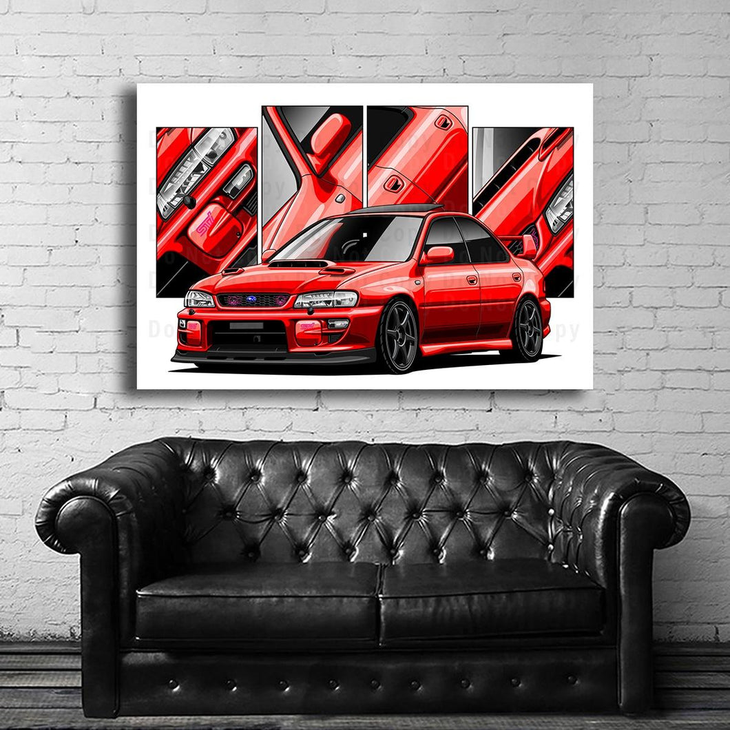 #122 SUBARU Impreza WRX 1st Gen Sedan
