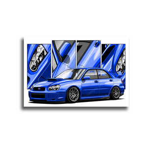 #262 Subaru WRX Blob Eye Sedan