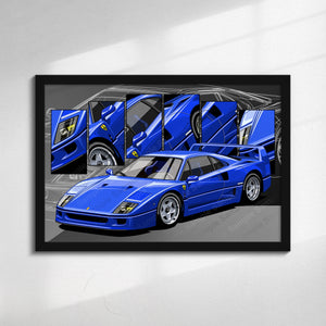 Ferrari F40 #010 - #018