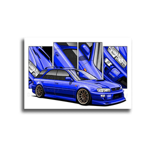 #162 Subaru Impreza WRX STI Meaneye GF8 Wagon