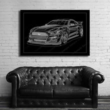 Load image into Gallery viewer, #003 Ford Mustang Shelby GT500 2020 2021 2022 2023
