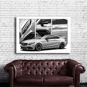 #018 Mercedes C63 Coupe