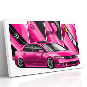 Honda Civic 8th Gen Sedan Facelift #130 - #138