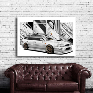 #155 Subaru Impreza WRX STI Meaneye GF8 Wagon