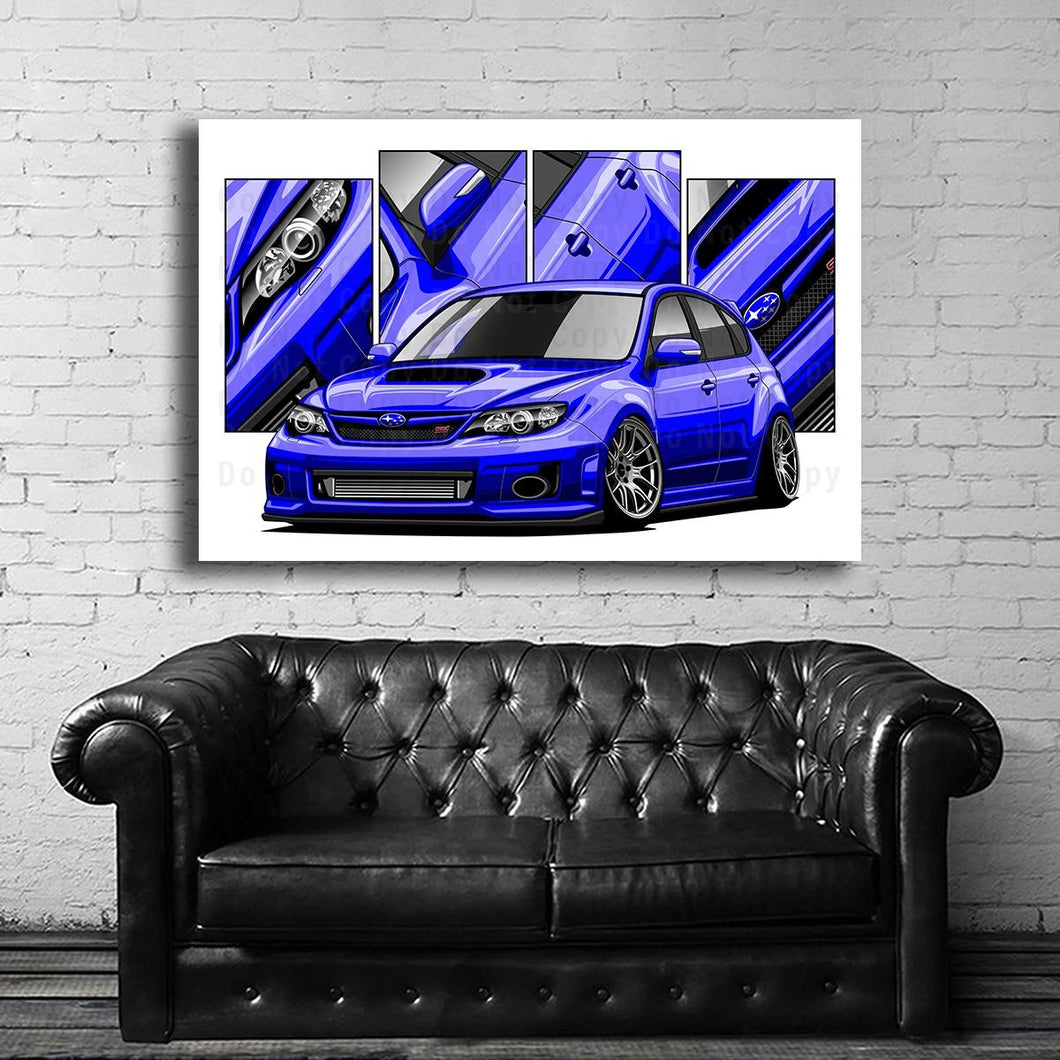 #144 SUBARU Impreza WRX STI 3rd Gen Wagon