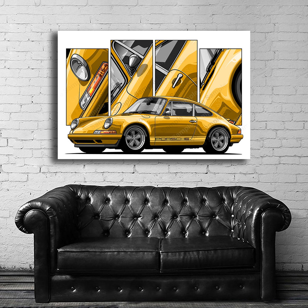 #090 Porsche 911 964