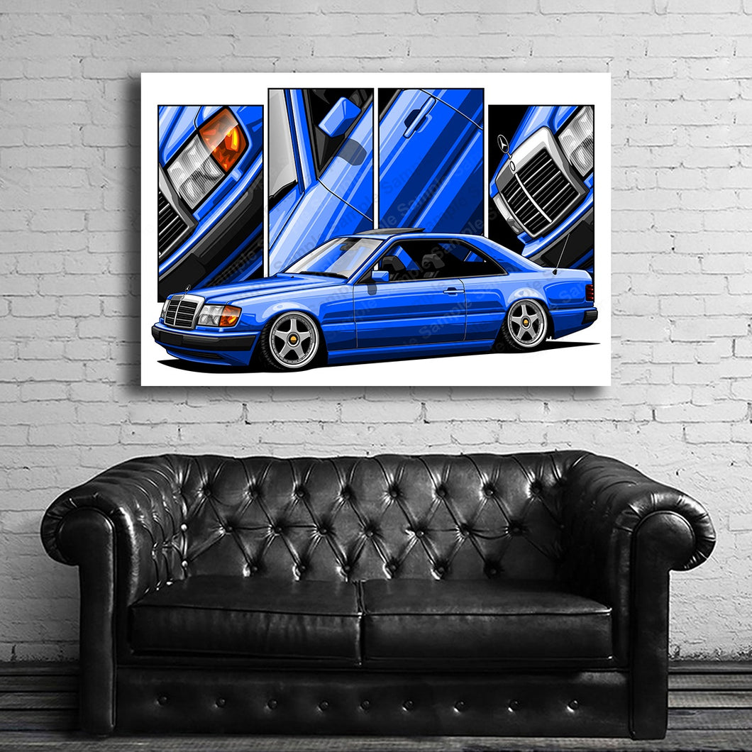 #080 Mercedes 300 AMG 190e W201 W124 Coupe