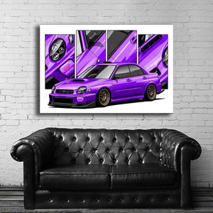 #080 SUBARU Impreza WRX 2nd Gen