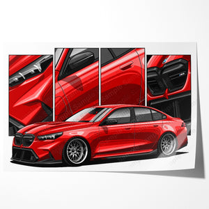 BMW 5 Series M5 G90 #073- #081