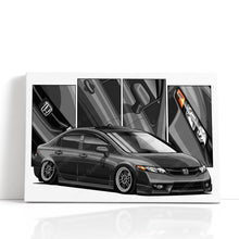 Load image into Gallery viewer, Honda Civic 8th Gen Sedan Facelift #130 - #138
