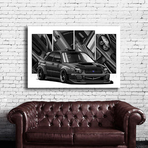 #111 Subaru Impreza WRX STI 2nd Gen Hawk Eye Sedan