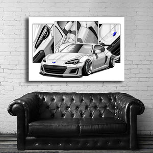#191 Subaru BRZ 1st Gen Widebody