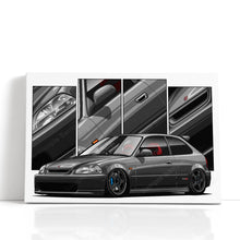 Load image into Gallery viewer, Honda Civic 6th Gen Hatchback Preface #454 - #462
