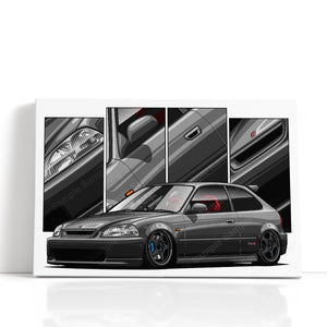 Honda Civic 6th Gen Hatchback Preface #454 - #462