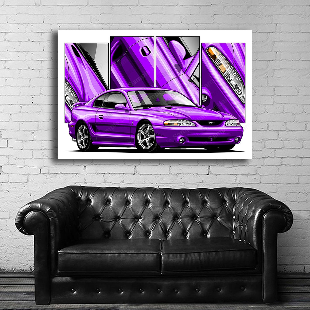 #189 Ford Mustang 4th Gen 1994 1995 1996 1997 1998