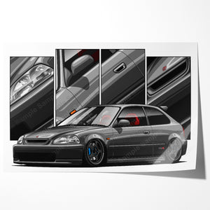 Honda Civic 6th Gen Hatchback Preface #454 - #462