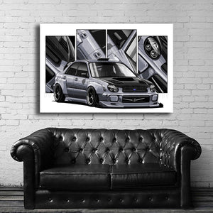 #118 Subaru Impreza WRX STI 2nd Gen Hawk Eye Sedan