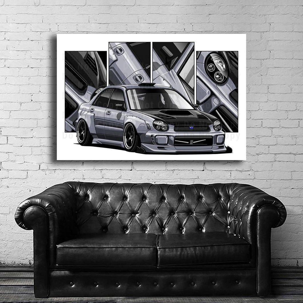 #118 Subaru Impreza WRX STI 2nd Gen Hawk Eye Sedan