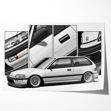 Load image into Gallery viewer, Honda Civic 4th Gen Hatchback Pre-face #481 - #489
