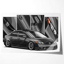 Load image into Gallery viewer, Honda Civic 8th Gen Sedan Facelift #130 - #138
