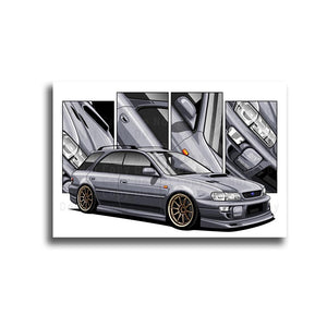 #163 Subaru Impreza WRX STI Meaneye GF8 Wagon
