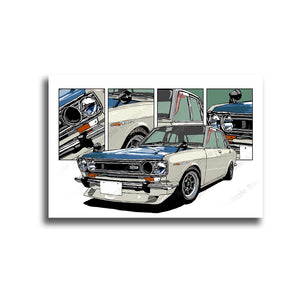 #019 Datsun 510 Bluebird Coupe