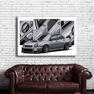 #082 SUBARU Impreza WRX 2nd Gen