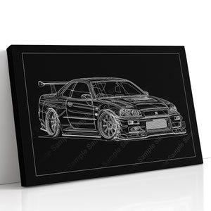Nissan Skyline R34 #019 - #027