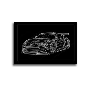 #193 Subaru BRZ 1st Gen Widebody