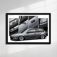 Load image into Gallery viewer, Honda Civic 4th Gen Hatchback Pre-face #481 - #489
