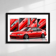 Load image into Gallery viewer, Honda Civic 5th Gen Coupe #211 - #219
