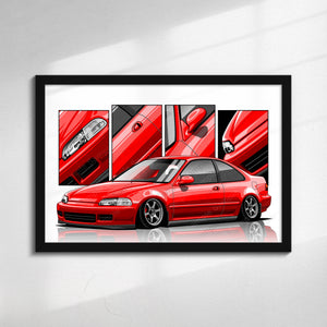 Honda Civic 5th Gen Coupe #211 - #219