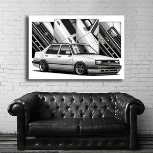 #084 Volkswagen  Jetta mk2 Coupe