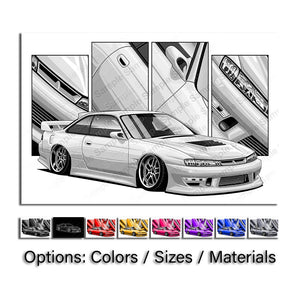 Nissan 240sx S14 Kouki #276- #284