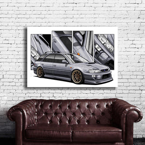 #163 Subaru Impreza WRX STI Meaneye GF8 Wagon