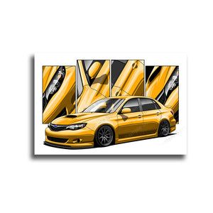 #204 Subaru WRX Stinkeye Narrow Body Sedan